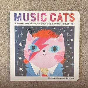 Music Cats Baby Book by Mudpuppy